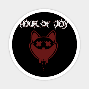 Hour of joy - metal tee (Simple) Magnet